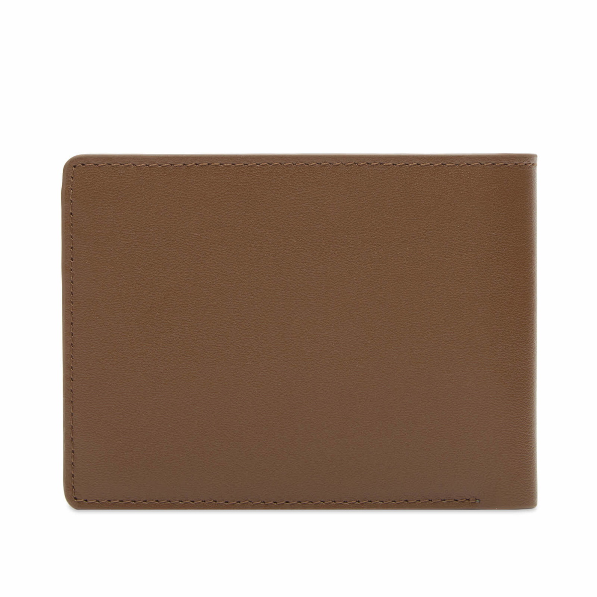 Dime Men's Leather Bifold Wallet in Brown/Olive 