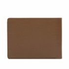 Dime Men's Leather Bifold Wallet in Brown/Olive 