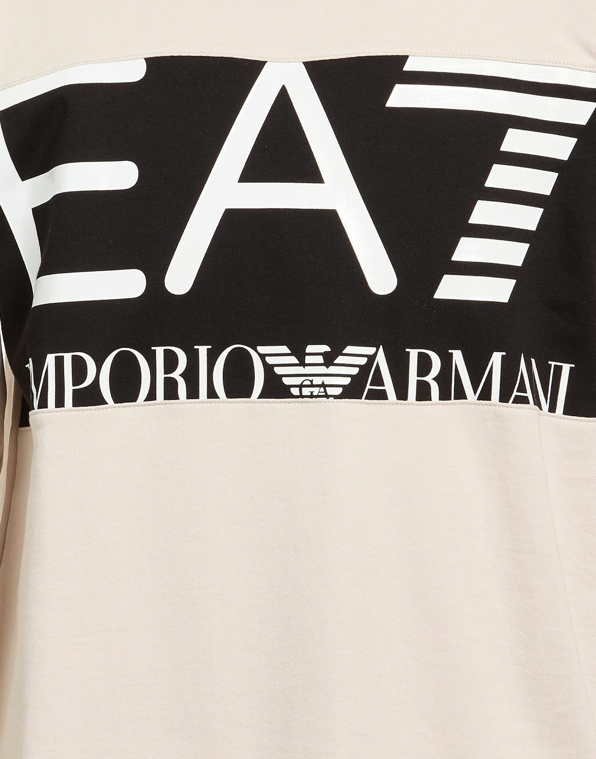 Ea7 Mens Sweatshirt in Beige