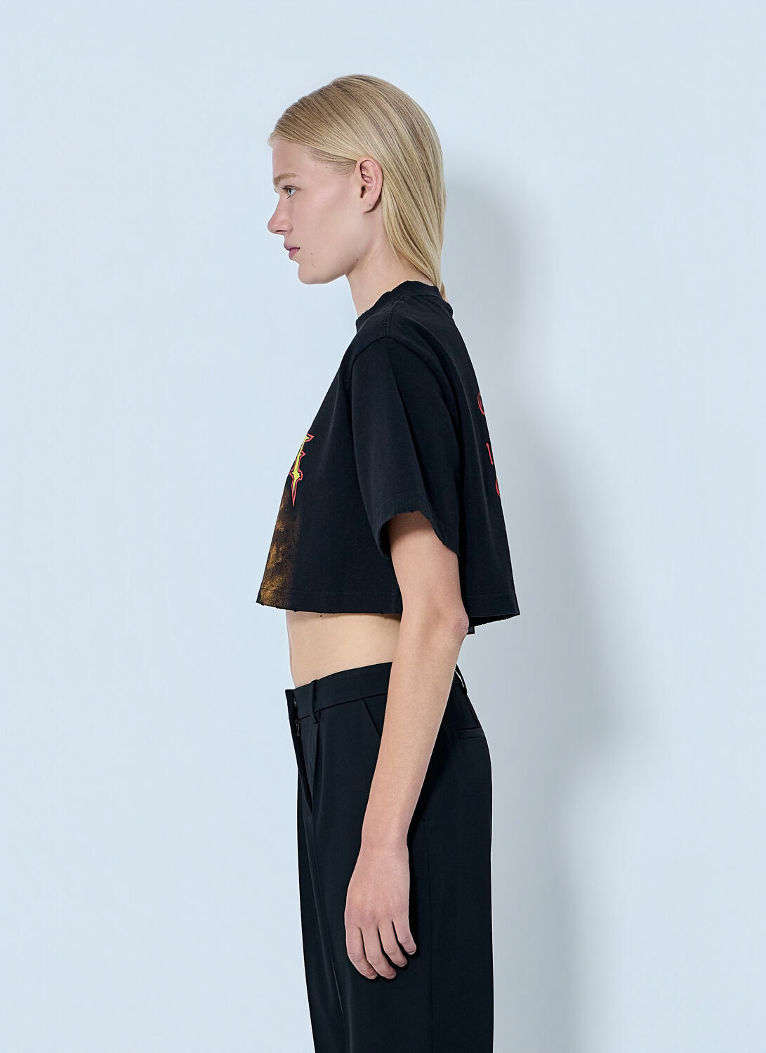 Balenciaga Cropped T-Shirt