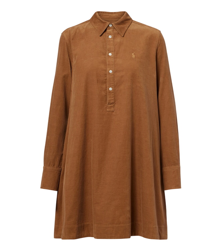 Photo: Polo Ralph Lauren Cotton corduroy minidress