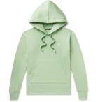 Acne Studios - Ferris Fleece-Back Cotton-Jersey Hoodie - Green