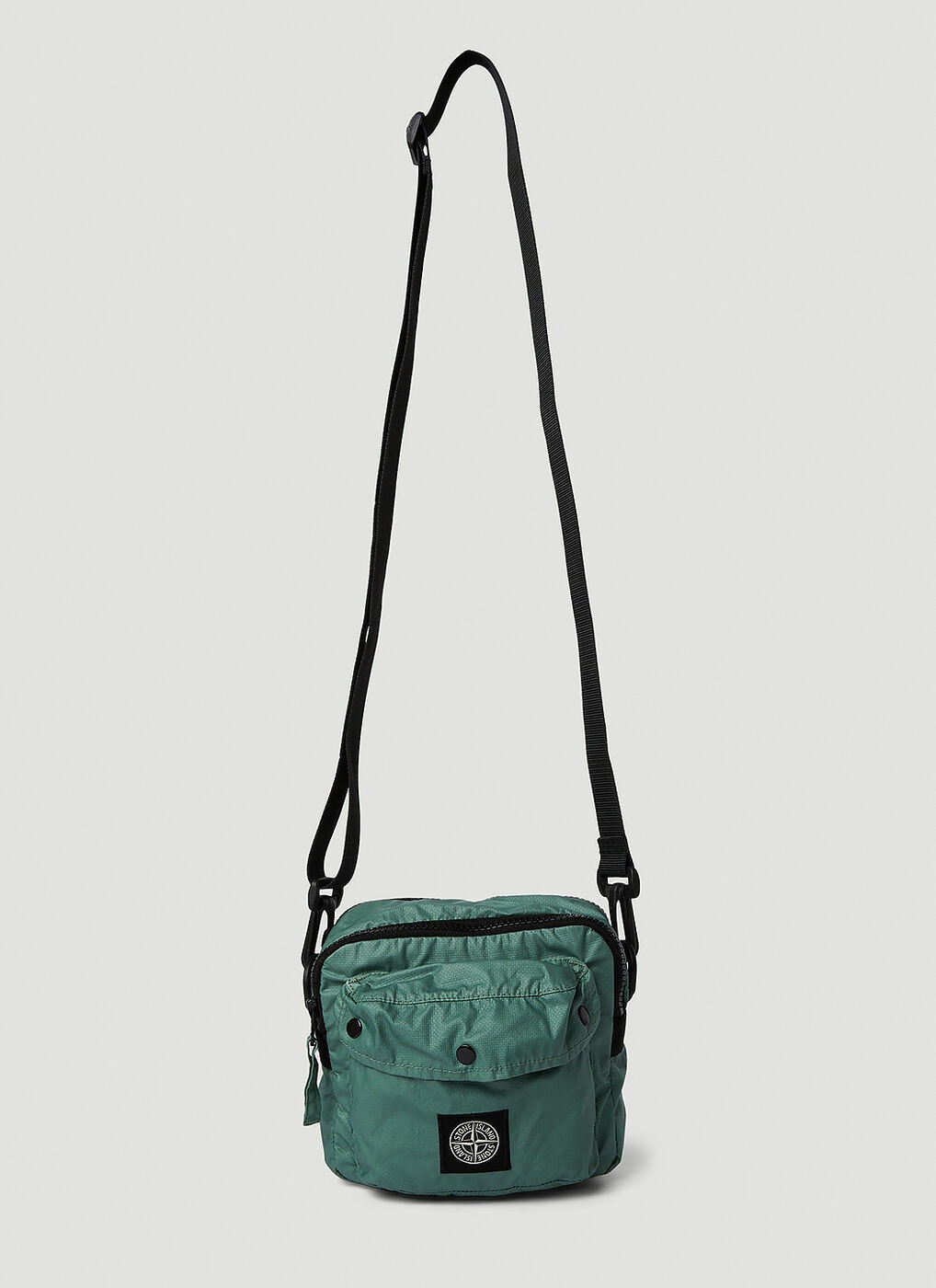 Convertible Pouch Bag in Green Stone Island