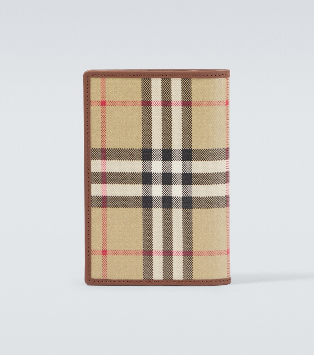 Burberry Burberry Check canvas passport holder