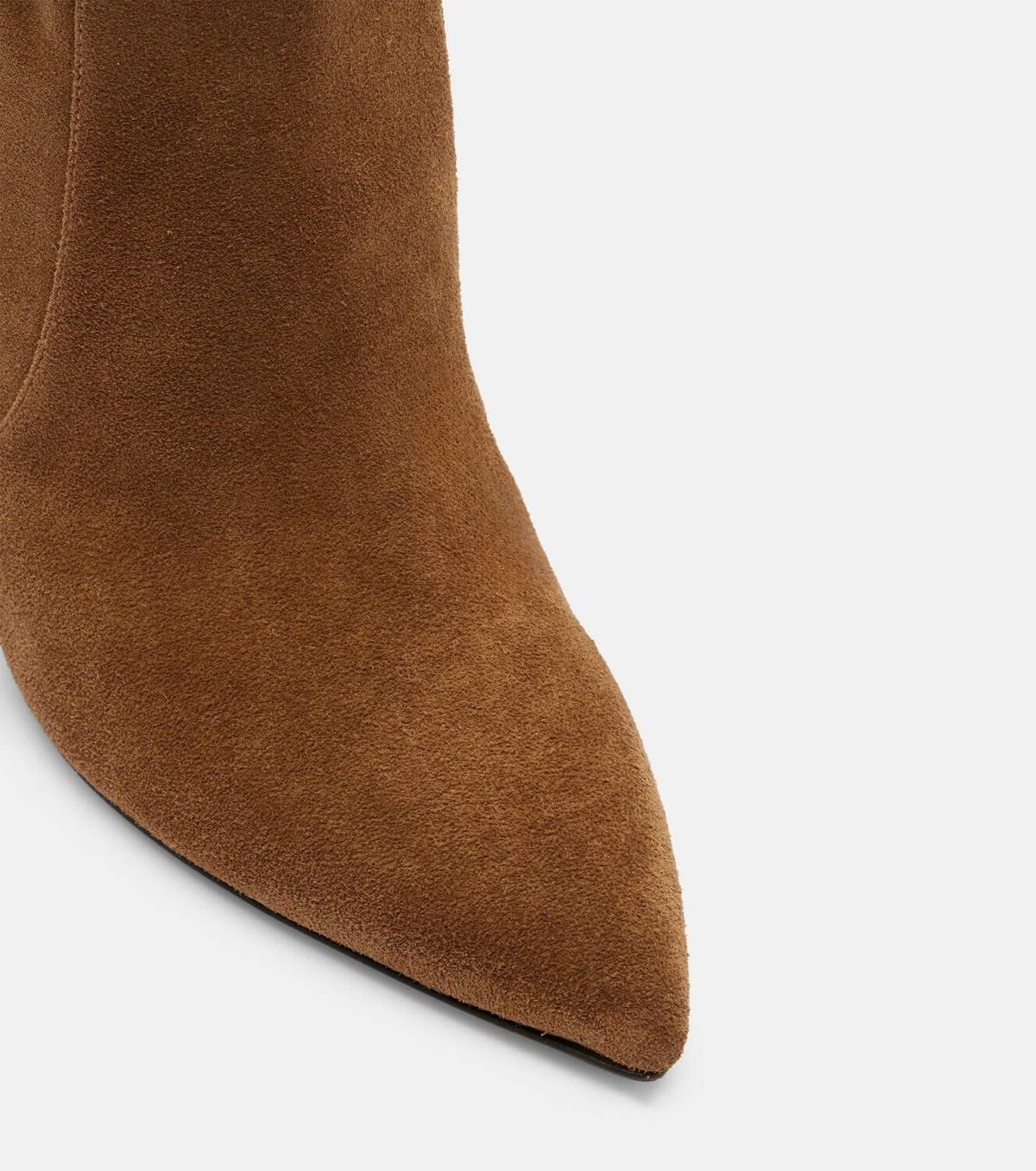 Paris Texas Stiletto suede knee-high boots