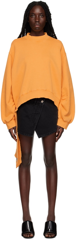 Photo: The Attico Orange Pet Sweatshirt