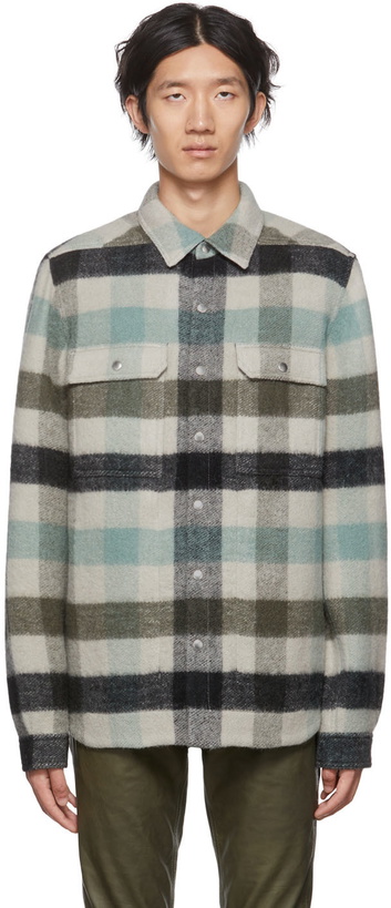 Photo: Rick Owens Gray Check Shirt