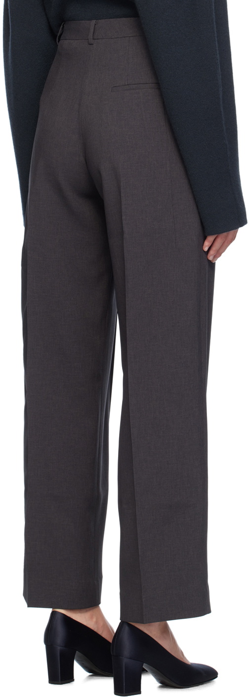 GIA STUDIOS Gray Cocoon Trousers