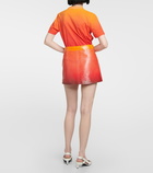 Courrèges Re-Edition vinyl miniskirt