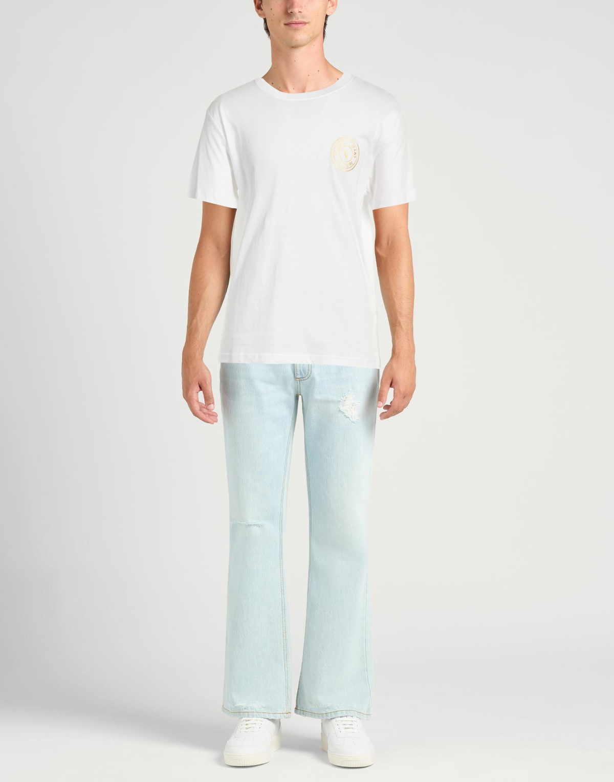 Versace Jeans Couture Mens T-shirt in White