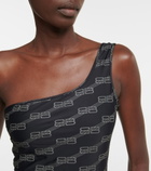 Balenciaga - BB one-shoulder swimsuit