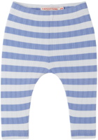 TINYCOTTONS Baby Blue & Purple Stripe Lounge Pants