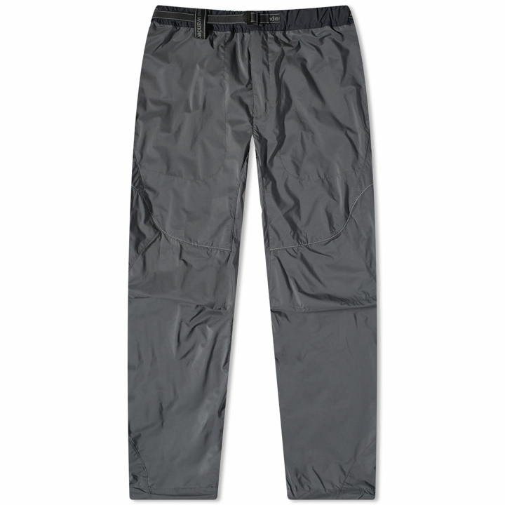 Photo: And Wander x Maison Kitsuné Ultra Lightweight Pant in Charcoal