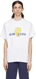 Brain Dead White Handheld T-Shirt