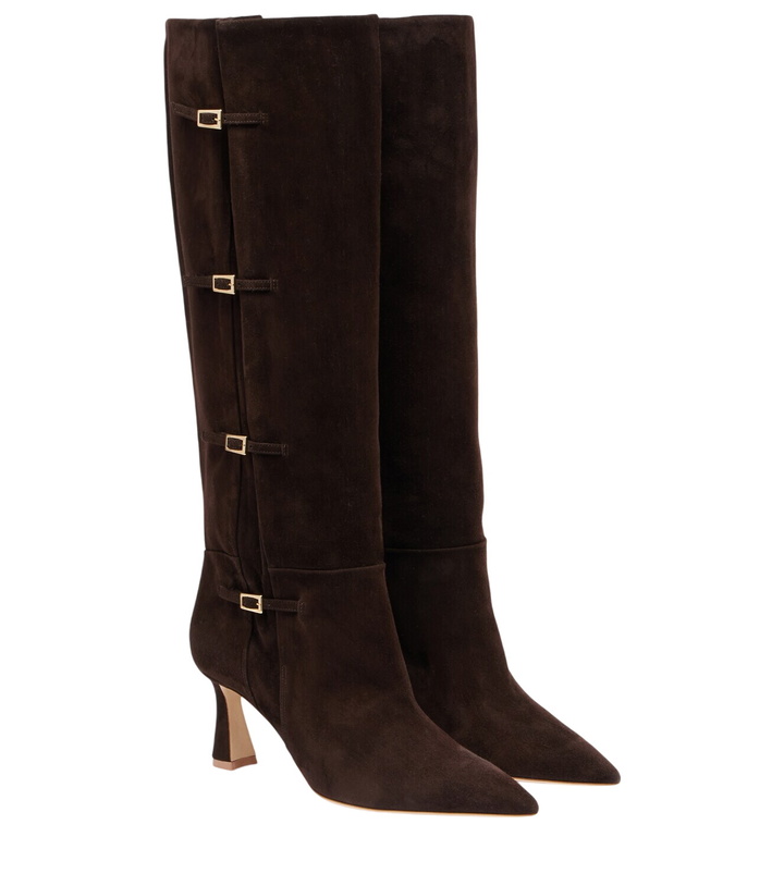 Photo: Malone Souliers Nolan 70 suede knee-high boots