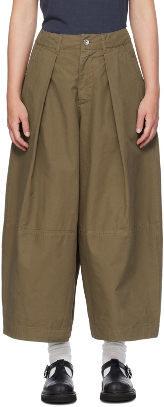 Photo: YMC Brown Deadbeat Trousers