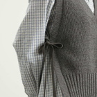 Beams Boy Women's Knitted Vest Top in Charcoal.G 