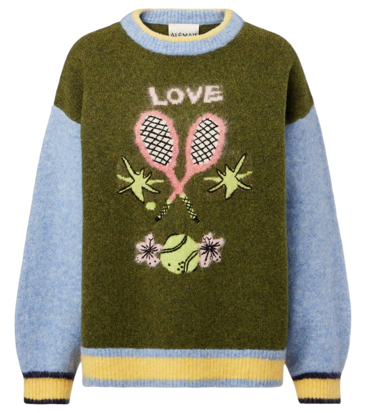Photo: Alémais Anouk wool, alpaca, and mohair-blend sweater