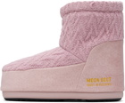 Guest in Residence Pink Moon Boot Edition Icon Low No Lace Knit Boots