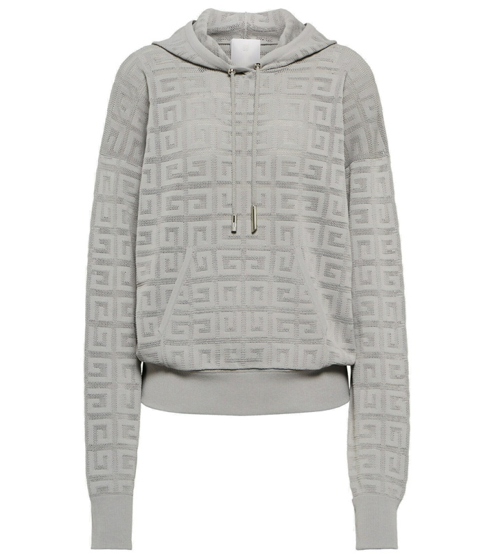 Photo: Givenchy - Logo mesh hoodie