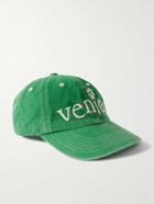 ERL - Venice Embroidered Cotton-Twill Baseball Cap