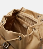 Prada Re-Nylon leather-trimmed backpack