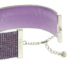 Nué Studio Women's Charlotte Choker Necklace in Lilac Purple