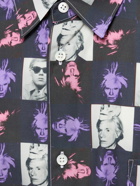 COMME DES GARÇONS SHIRT Andy Warhol Printed Cotton Poplin Shirt