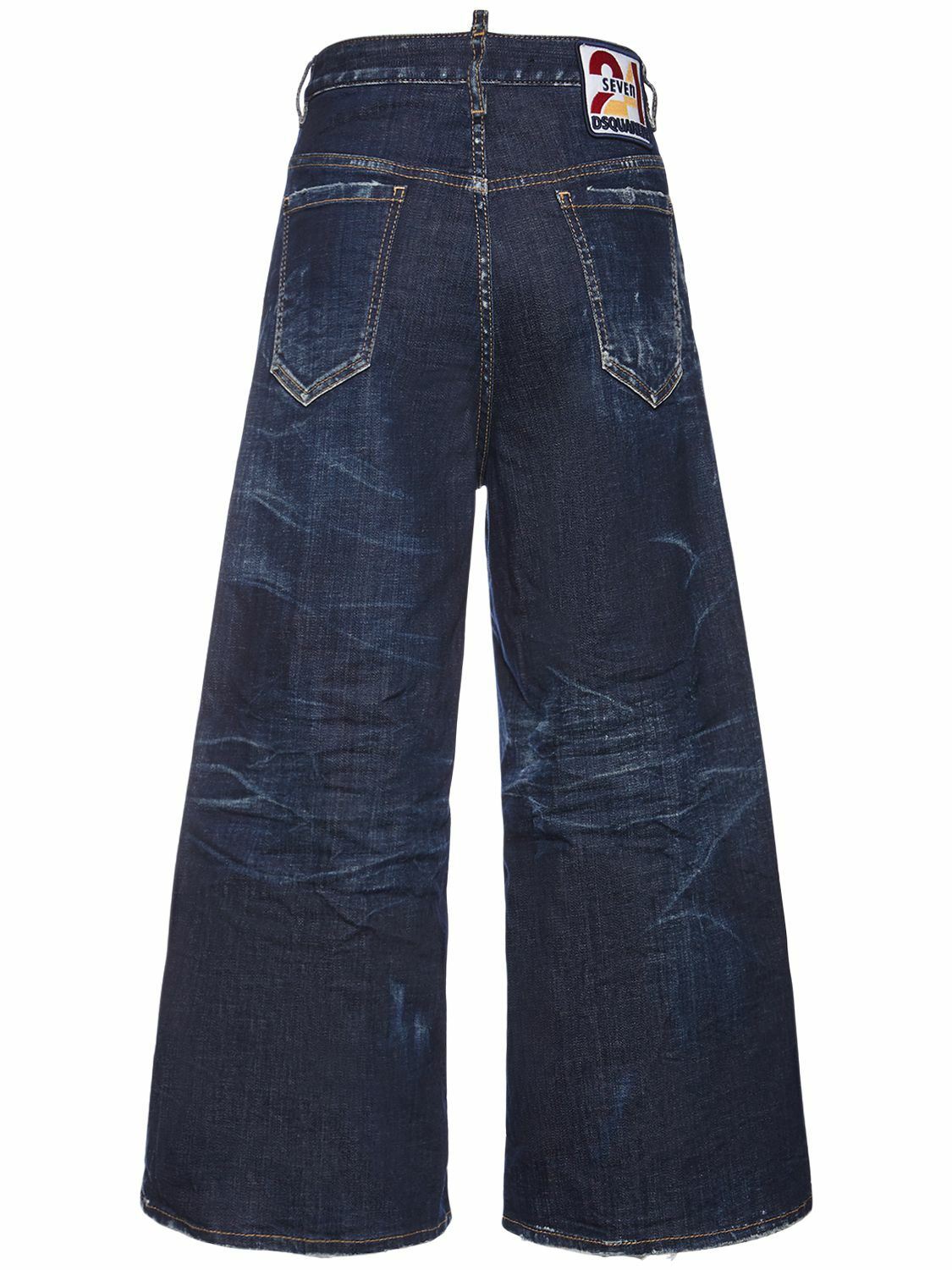 DSQUARED2 24seven Jinny Wide Leg Low Denim Jeans Dsquared2