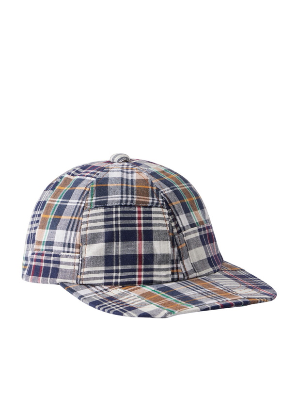 Photo: Beams Plus - Madras Patchwork Cotton Baseball Cap