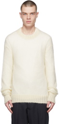Jil Sander Off-White Layered Knit Sweater