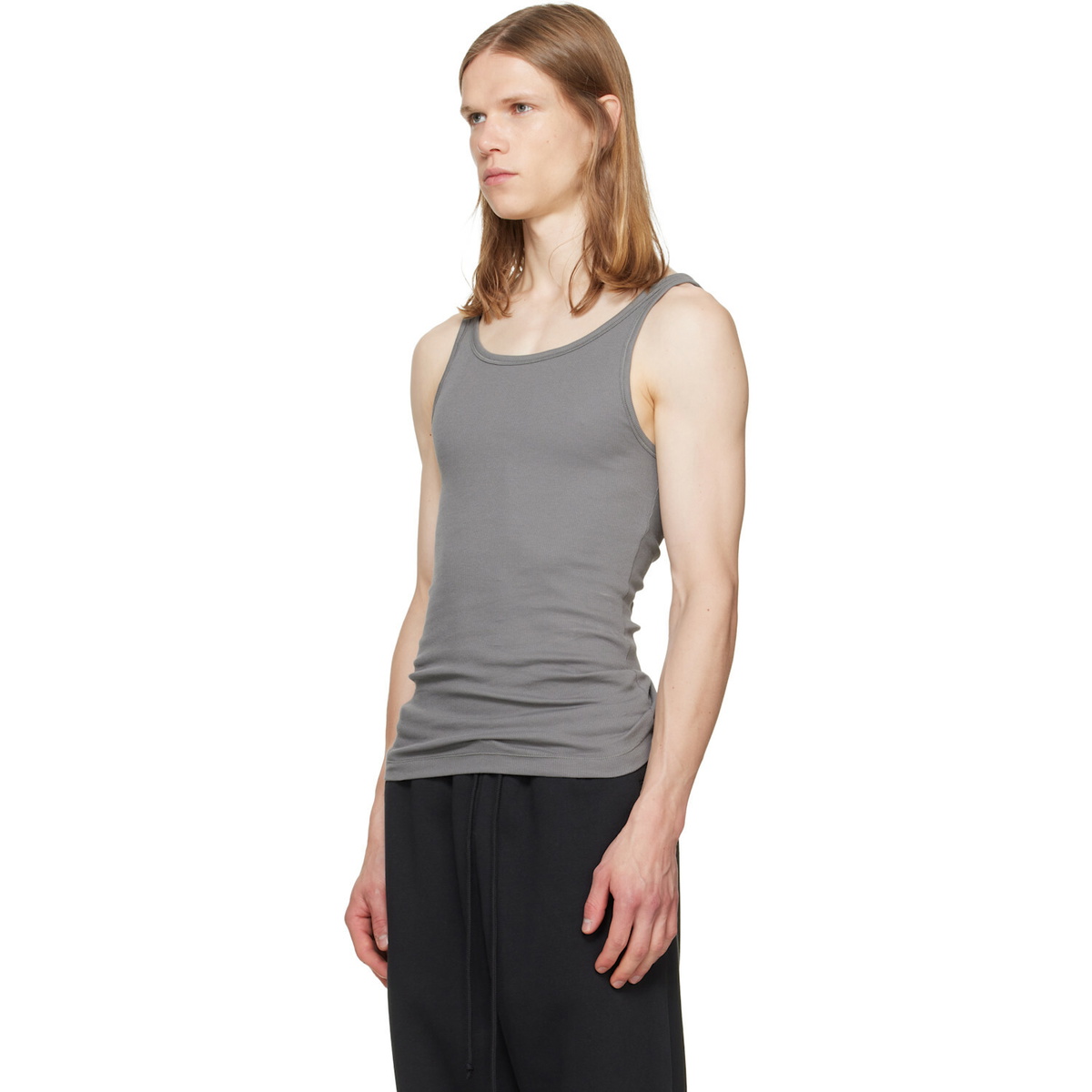 SKIMS Three-Pack Multicolor SKIMS Cotton Rib Tank Tops