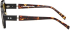 BONNIE CLYDE Black Shy Guy Sunglasses
