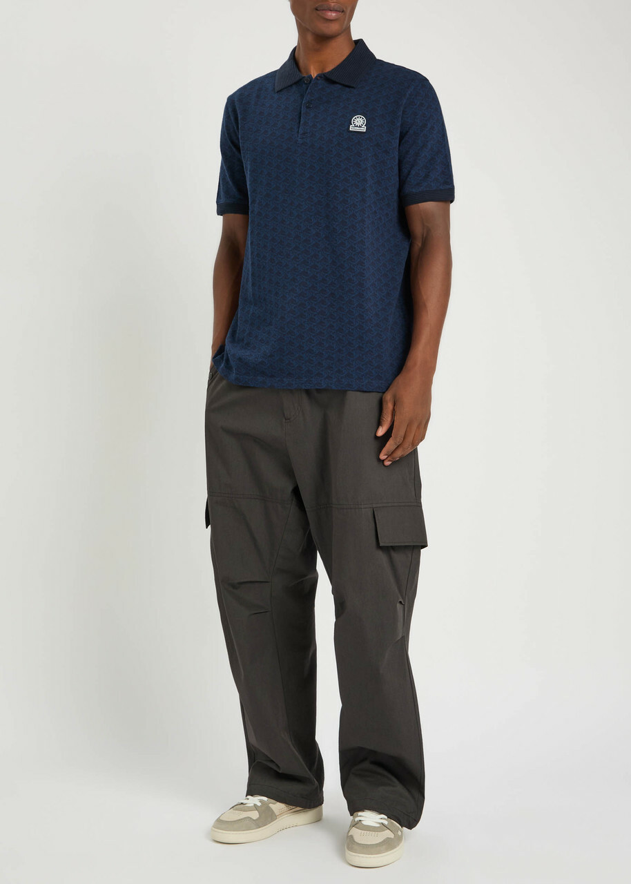 Sandbanks Logo-monogrammed Cotton Polo Shirt Navy