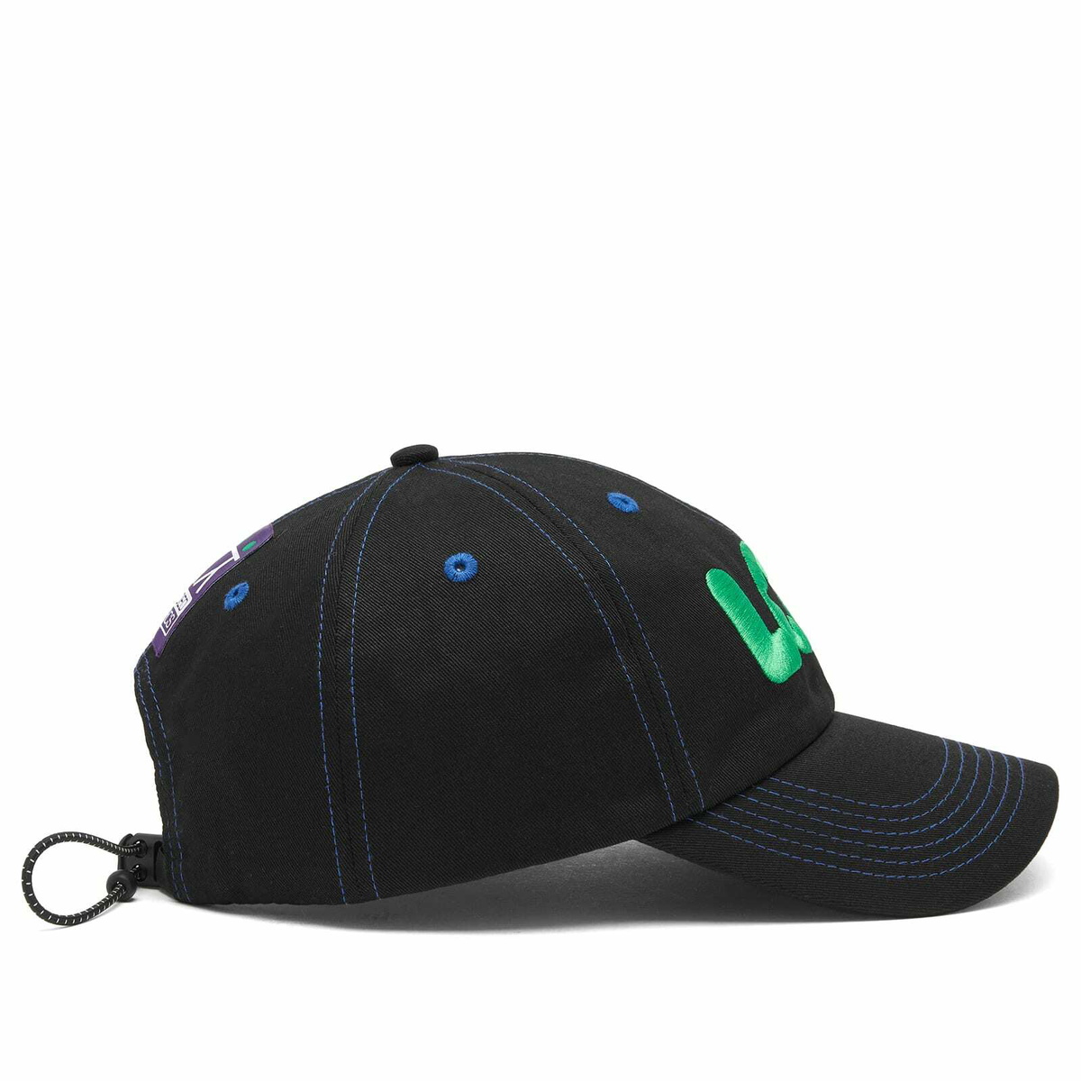 Lo-Fi Men's Ideas 6 Panel Cap in Black Lo-Fi