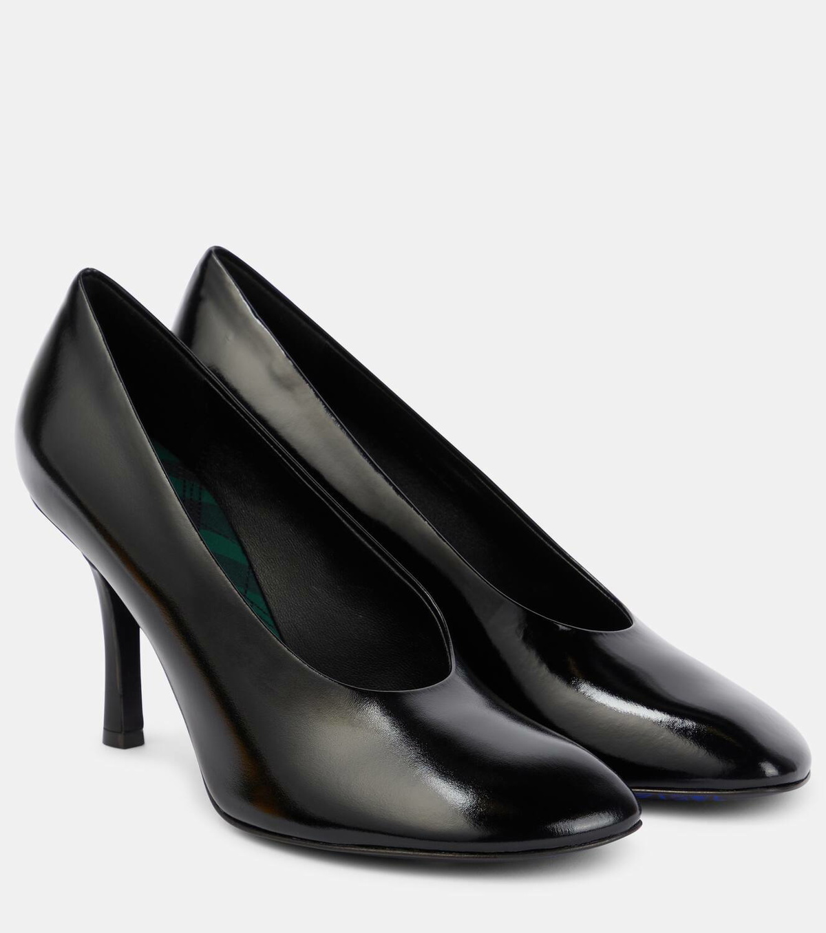 Burberry 85 Leather Pumps Burberry