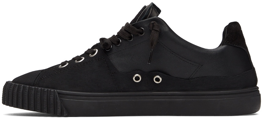 Maison Margiela Black Low-Top Sneakers Maison Margiela