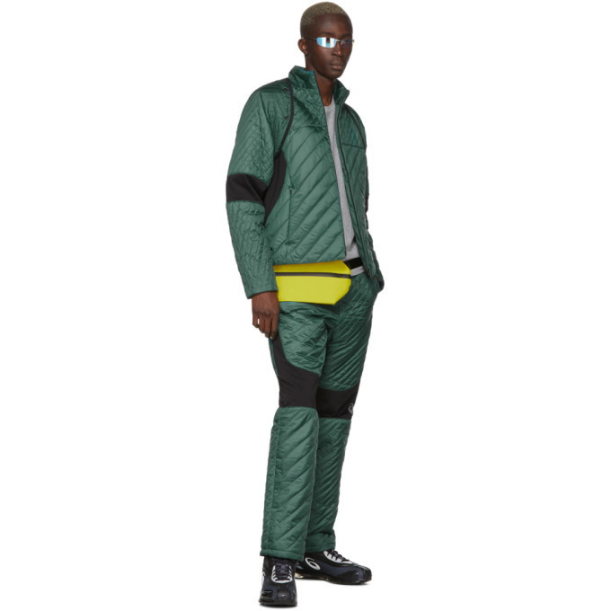 Re-Worked Quilted Pant - Green & Black – Avon Anglers