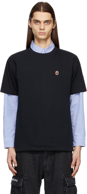 Photo: BAPE Black Head One Point T-Shirt