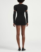 Mônot Womens Mini dress in Black