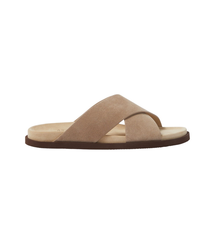 Photo: Brunello Cucinelli Suede slides