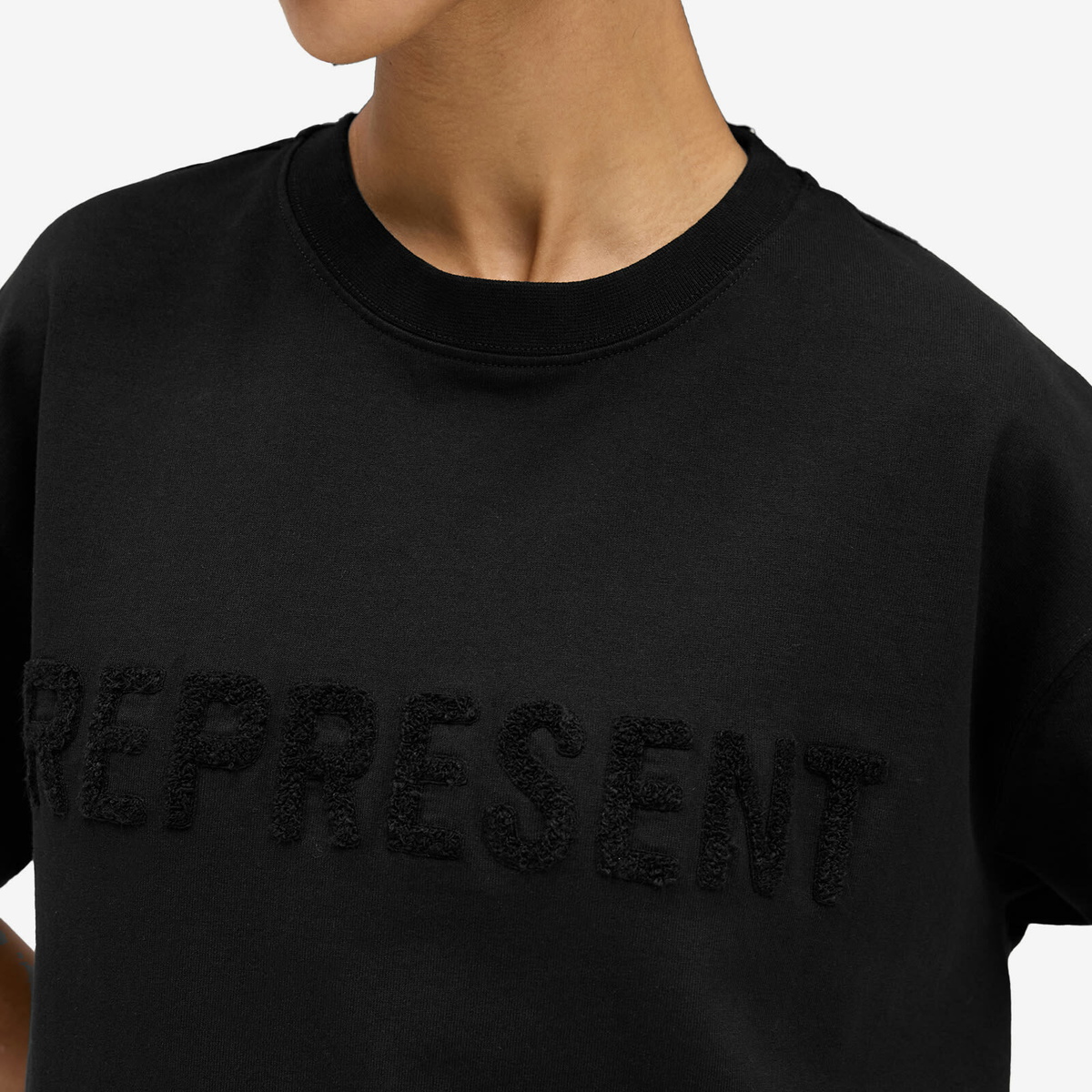 Represent Women's Boyfriend T-Shirt in Jet Black