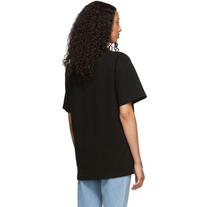 Maison Kitsune Black ADER Error Edition Heavy Layout T-Shirt