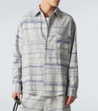 Loewe Paula's Ibiza denim jacquard shirt