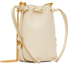 Chloé Off-White Micro Marcie Bucket Bag