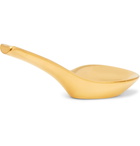 L'Objet - Gold-Plated Porcelain Chinese Spoon - Gold