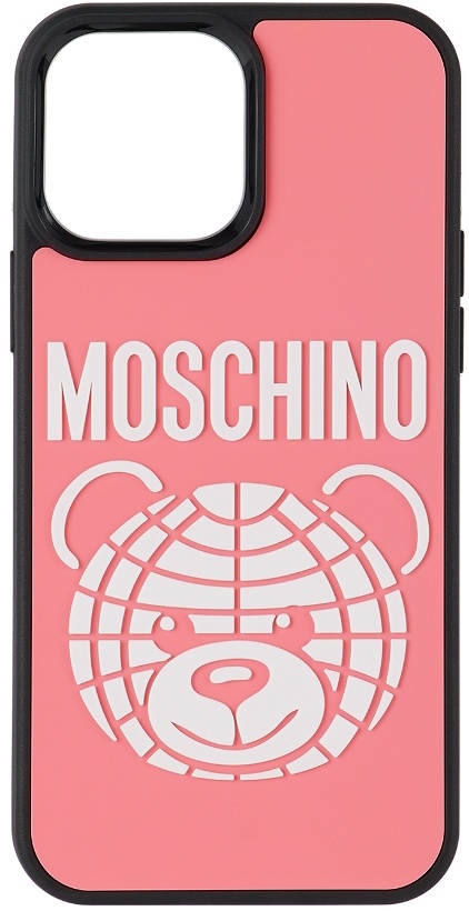 Photo: Moschino Pink Teddy iPhone 13 Pro Max Case