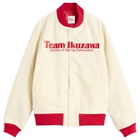 Team Ikuzawa Men's Wool Team Jacket in Cream