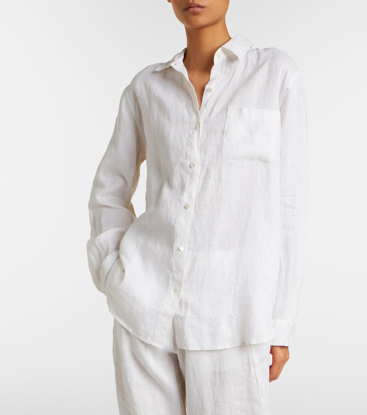 Velvet Mulholland linen shirt