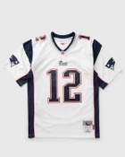 Mitchell & Ness NFL WHITE JERSEY NEW ENGLAND PATRIOTS 2000 TOM BRADY #12 White Men